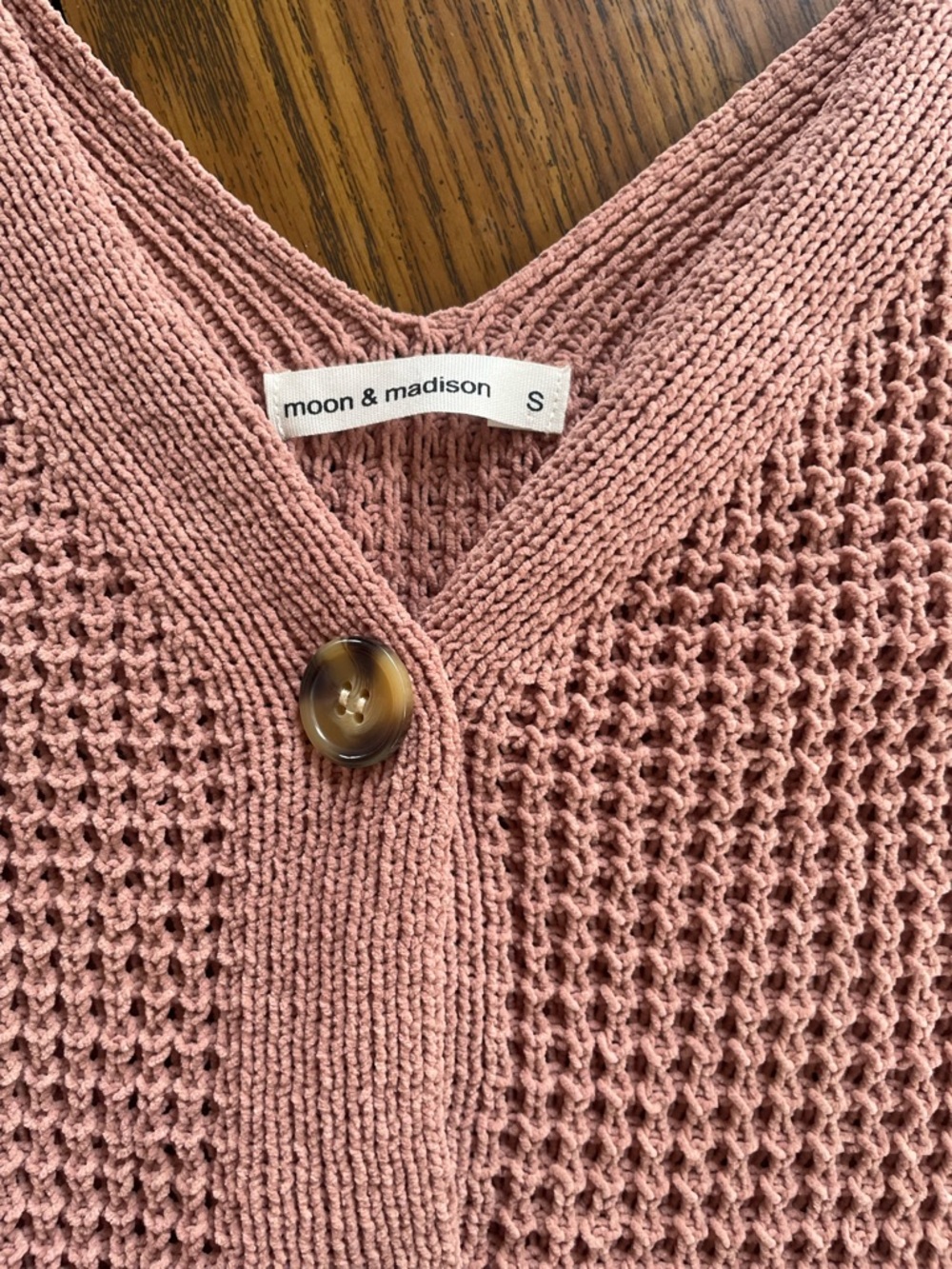 NWOT Moon and Madison Mauve Sweater - Picture 4 of 8